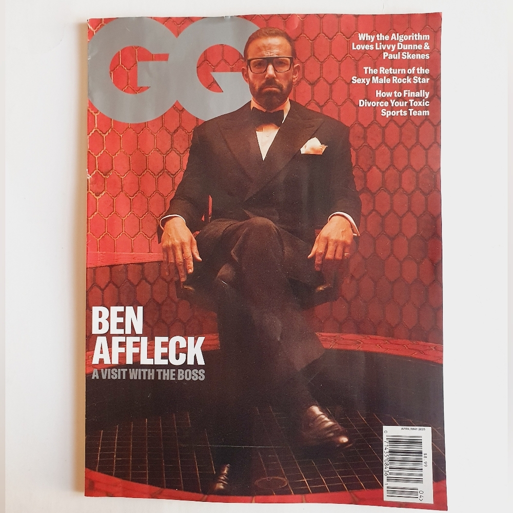 GQ Magazine April/May, 2025 - Ben Affleck
